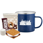 16 oz. Speckled Camping Mug Deluxe Cocoa & S'mores Gift Set