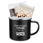 16 oz. Speckled Camping Mug Deluxe Cocoa & S'mores Gift Set