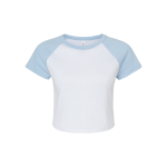 Bella + Canvas Ladies' Micro Ribbed Raglan Baby T-Shirt