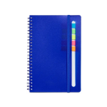 Prime Line Semester Spiral Notebook With Sticky Flags 6.2...