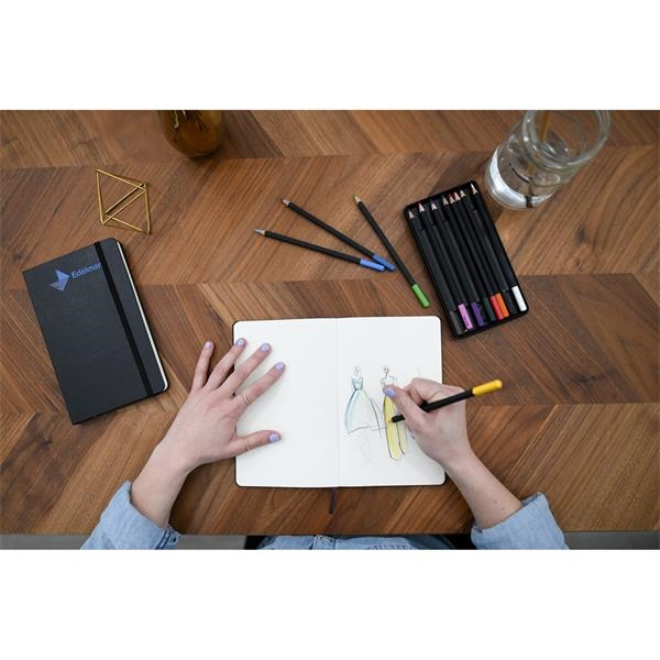 Moleskine® Coloring Kit - Sketchbook and Watercolor Pencils  Mac Mannes -  Employee gift ideas in Bethesda, Maryland United States