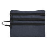 Heathered Tech Accessory Travel Bag